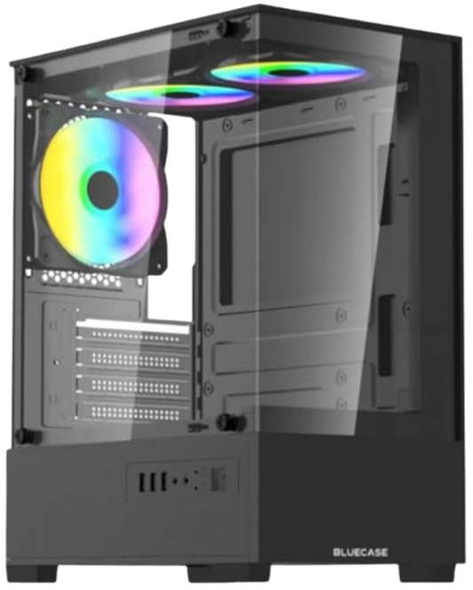 Gabinete Gamer BG-054 Hit Preto s/ Fans - Bluecase